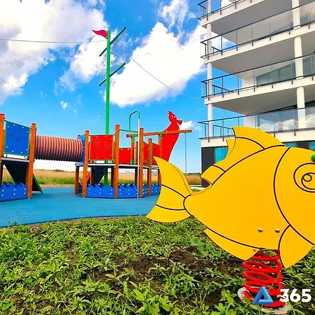 365pam - Oliwny Gaj Westin House - Parking, Basen, Jacuzzi, Sauna, Silownia, Plac Zabaw W Cenie Apartamento